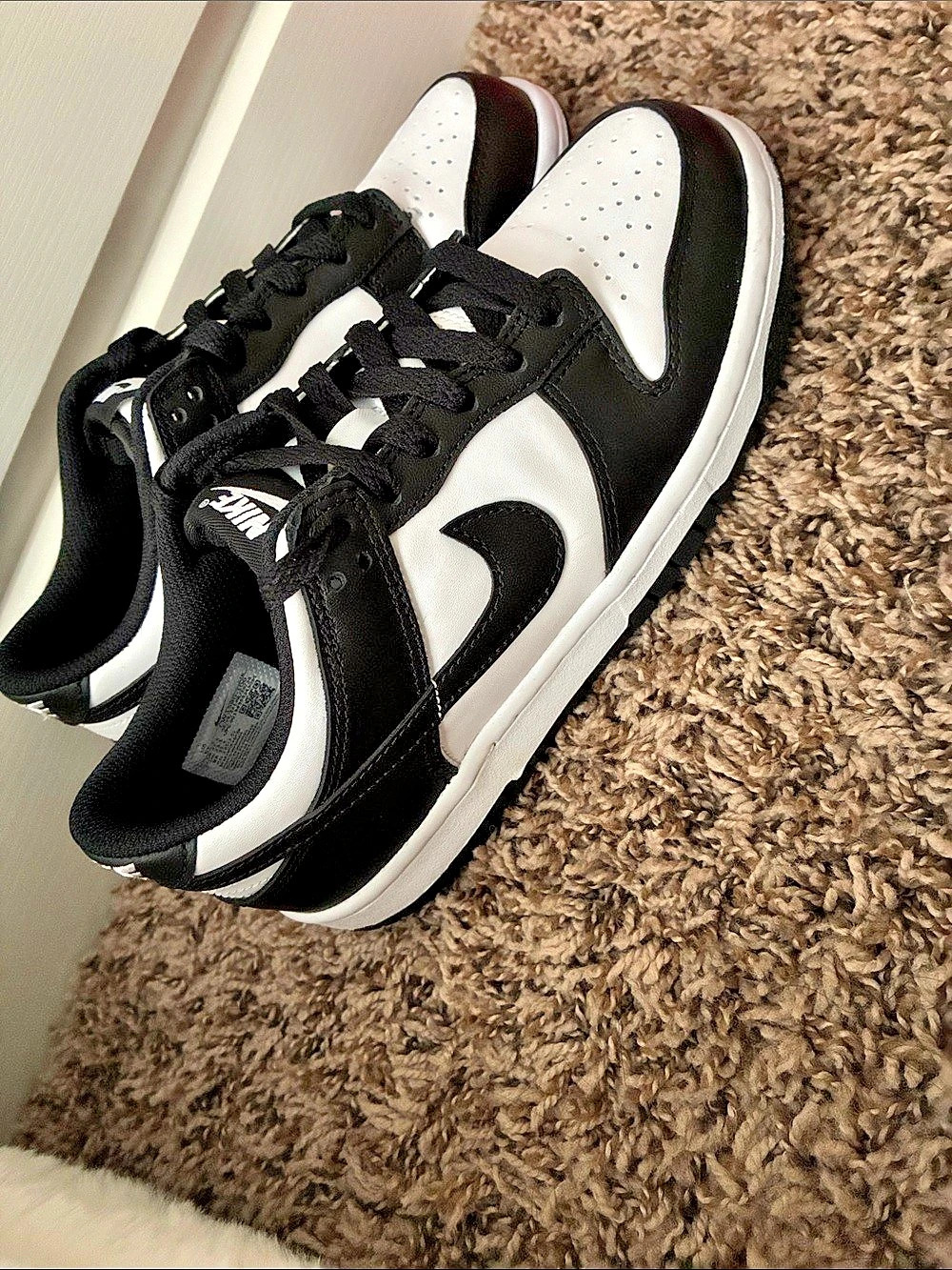 Nike Dunk Low Retro White Black Panda Black & White US 5Y